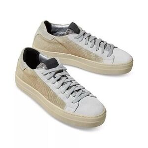 P448 Thea Fujy Suede Platform Sneakers Womens Size 36 /US 5.5